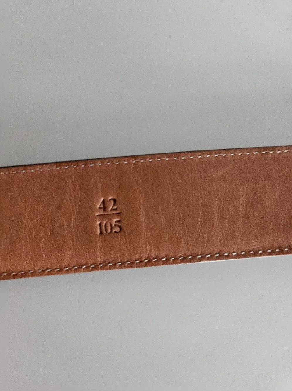 TRAFALGAR Black Leather Dress Silver Buckle Belt | SZ 42